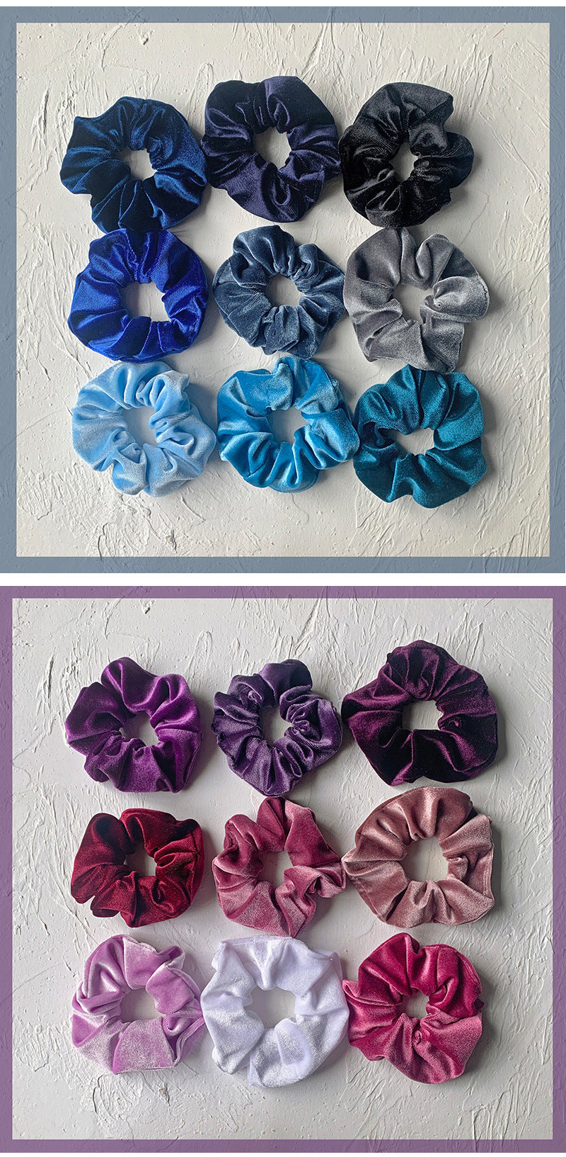 Big Scrunchie Samt