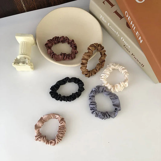 Mini Scrunchie Seide